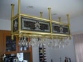 Ceiling Mount Glass Rack